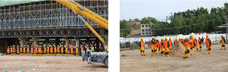 S36临康广高速公路建设项目2022年“安全生产月”启动仪式暨防洪防汛应急演练 S36临康广高速公路建设项目2022年“安全生产月”启动仪式暨防洪防汛应急演练