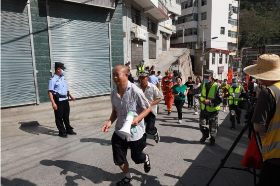 2022年甘南州舟曲县省、州、县三级突发地质灾害避险演练 2022年甘南州舟曲县省、州、县三级突发地质灾害避险演练